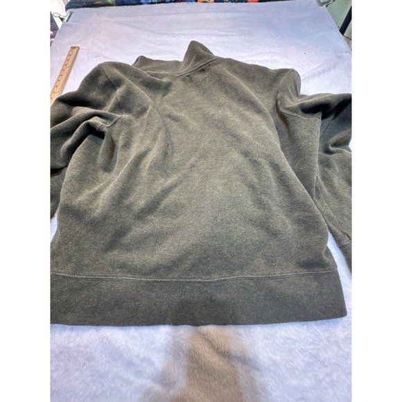 Polo Ralph Lauren Men's Full Zip Sweater Size L Hunter Green Collar Preppy - Picture 13 of 13